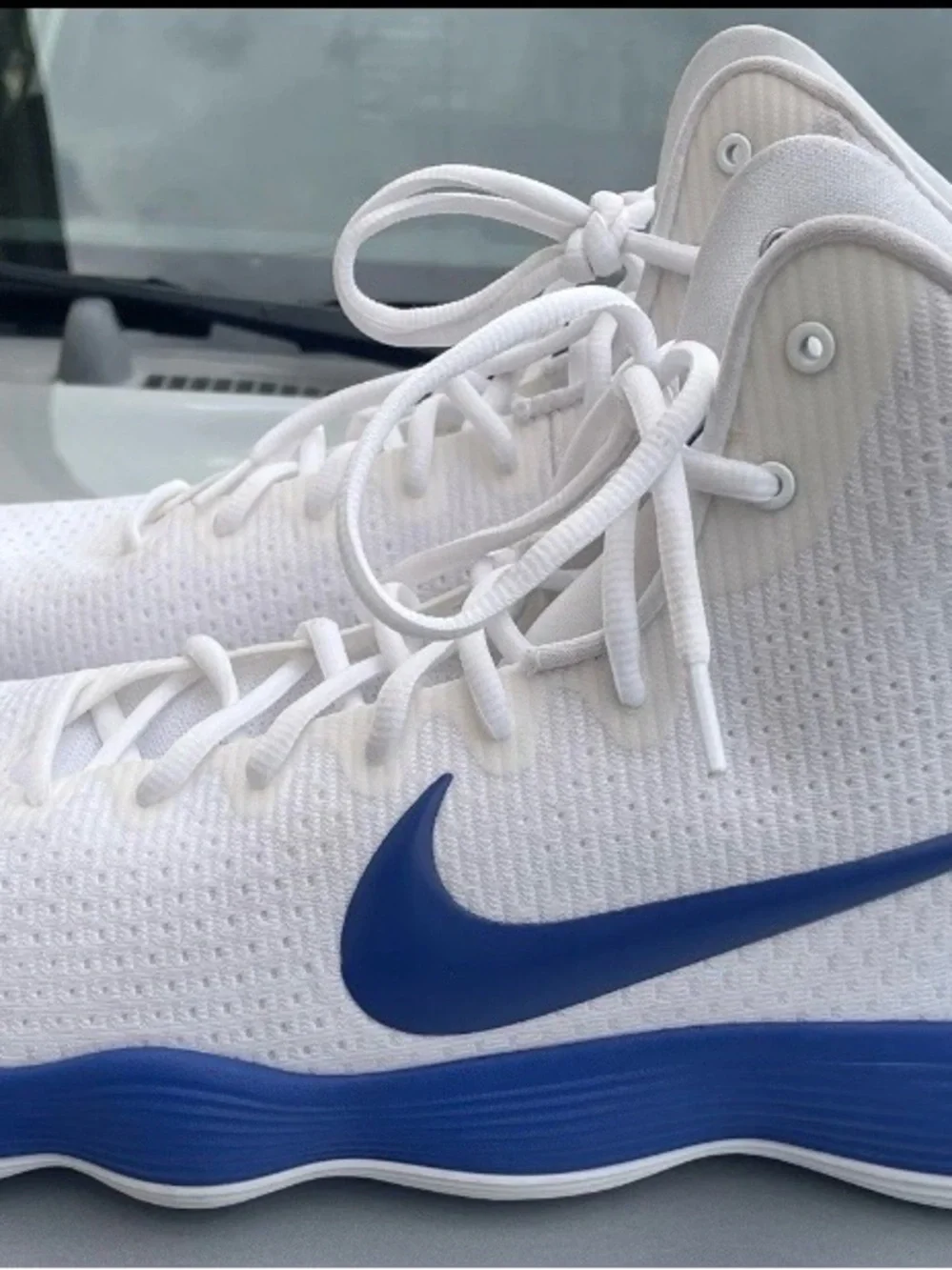 Size US Men's 17 - Nike Hyperdunk 2017 White Basketball Mens Shoes Sneakers